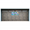 The Party Is Here 21" x 47" Magnetic Garage Banner For Steel Garage Doors