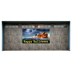 Happy Halloween 42" x 84"...