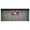 God vs Ateroids 21" x 47" Magnetic Garage Banner For Steel Garage Doors