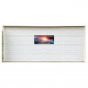 God vs Ateroids 21" x 47" Magnetic Garage Banner For Steel Garage Doors