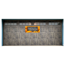 Happy Thanksgiving 21" x 47" Magnetic Garage Banner For Steel Garage Doors