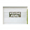 Welcome Home! Camouflage 21" x 47" Magnetic Garage Banner For Steel Garage Doors