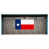 Texas Flag Vintage Wood Look 42" x 78" Magnetic Garage Banner For Steel Garage Doors