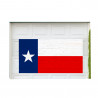 Texas Flag Vintage Wood Look 42" x 78" Magnetic Garage Banner For Steel Garage Doors