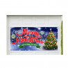 Merry Christmas 42" x 84" Magnetic Garage Banner For Steel Garage Doors