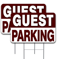 GUEST PARKING 2 Pack...