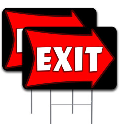 EXIT ARROW 2 Pack...