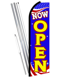 NOW OPEN (Patriotic)...