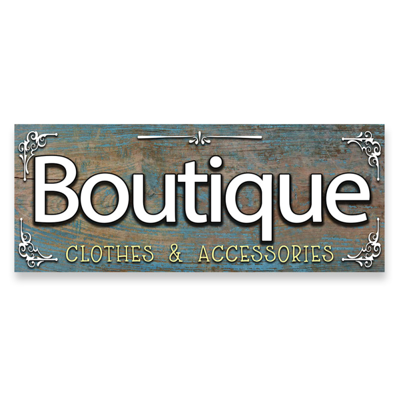 Boutique Vinyl Banner with Optional Sizes (Made in the USA)