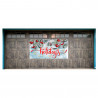 Happy Holidays 42" x 84" Magnetic Garage Banner For Steel Garage Doors