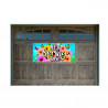 Its Spring Time! 21" x 47" Magnetic Garage Banner For Steel Garage Doors