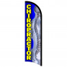 Chiropractor Premium Windless  Feather Flag Bundle (Complete Kit) OR Optional Replacement Flag Only