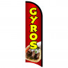 GYROS Premium Windless  Feather Flag Bundle (Complete Kit) OR Optional Replacement Flag Only