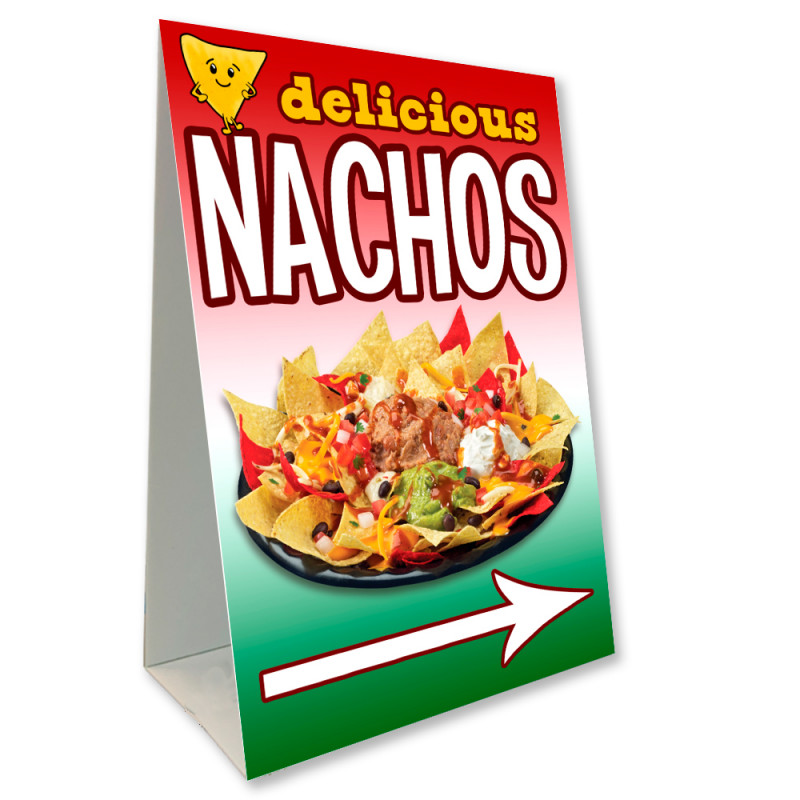 Nachos Economy A-Frame Sign