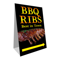 BBQ Ribs Economy A-Frame...