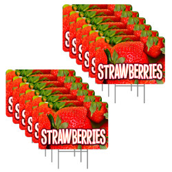 Strawberries 12 Pack Yard...