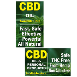 2 Pack CBD OIL Perforated...