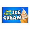 Soft Serve Ice Cream 3x5 Premium Polyester Flag (Made in The USA)