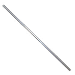 Straight Aluminum Pole Replacement for Hybrid or Rectangle Poles (47" - No Dimple)