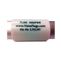 Flag Keeper Mini Pole Clamp (3/4 x 2) 4 pack - Branded