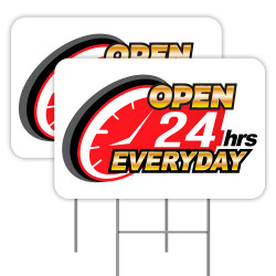 OPEN 24 HOURS EVERYDAY 2...