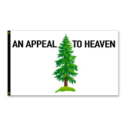 An Appeal To Heaven Premium 3x5 foot Flag OR Optional Flag with Mounting Kit