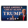 Trump 2024 MAGA Premium 3x5 foot Flag OR Optional Flag with Mounting Kit