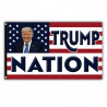 Trump Nation Premium 3x5 foot Flag OR Optional Flag with Mounting Kit