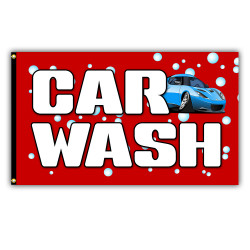 Car Wash Premium 3x5 foot...