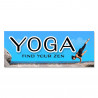 Yoga Vinyl Banner with Optional Sizes (Made in the USA)