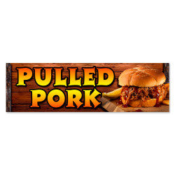 Pulled Pork Vinyl Banner...