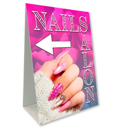 Nail Salon Economy A-Frame...