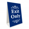 Enter Only Economy A-Frame Sign