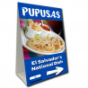 Pupusas Arrow Economy A-Frame Sign