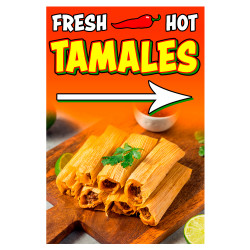 TAMALES Economy A-Frame Sign