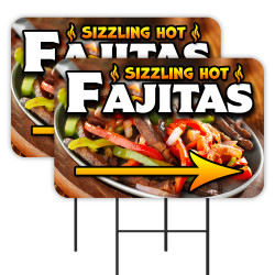 FAJITAS 2 Pack Double-Sided...