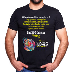 ID Required Clown World™ Unisex Tee