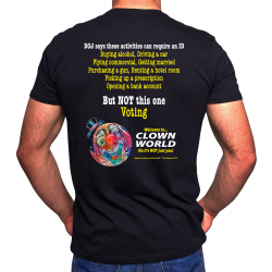 ID Required Clown World™ Unisex Tee