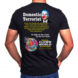 Domestic Terrorist Clown World™ Unisex Tee