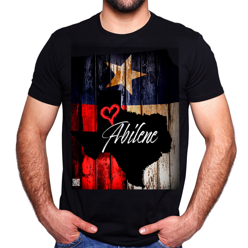 Abilene Texas Flag Men's Tee