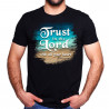 Trust In The Lord (Proverbs 3:5)  Cotton Unisex Tee (Made in the USA)