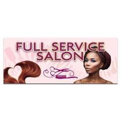 Hair Salon Vinyl Banner...