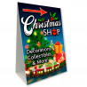 Christmas Shop Economy A-Frame Sign