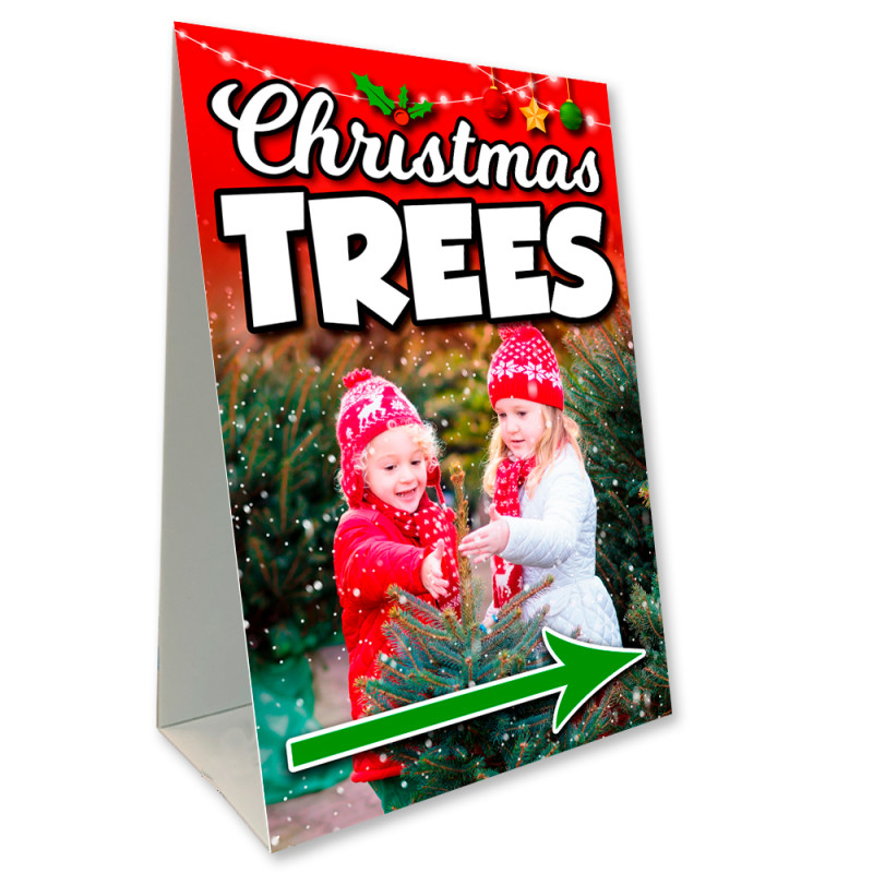 Christmas Trees Economy A-Frame Sign