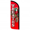 WREATHS Premium Windless Feather Flag Bundle (Complete Kit) OR Optional Replacement Flag Only