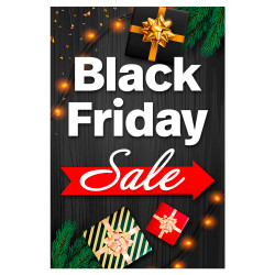 Black Friday Sale Economy A-Frame Sign