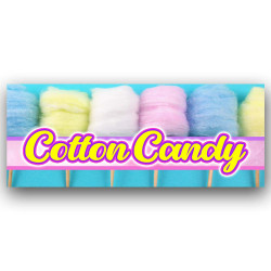 COTTON CANDY Vinyl Banner...