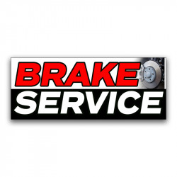 Brake Service Vinyl Banner...