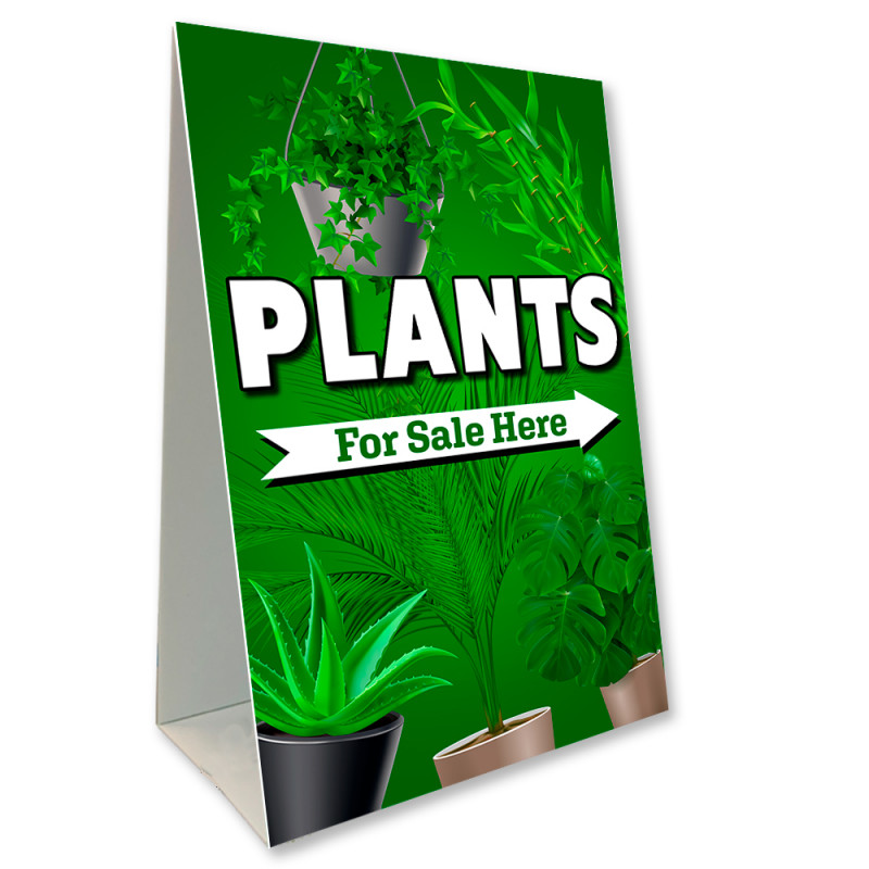 Plants Economy A-Frame Sign