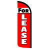 For Lease Premium Windless Feather Flag Bundle (Complete Kit) OR Optional Replacement Flag Only